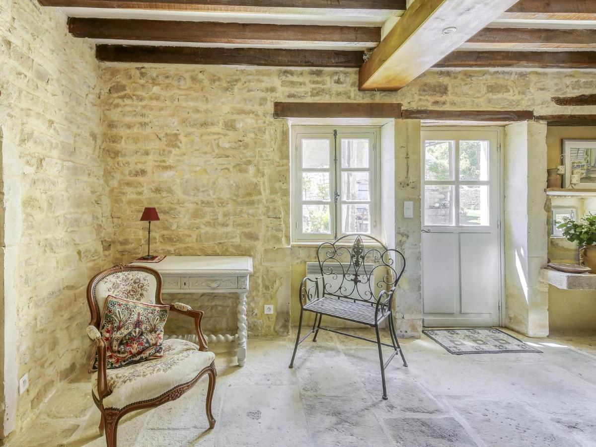 Burgundian Farmhouse In Talon With Fireplace Exterior foto