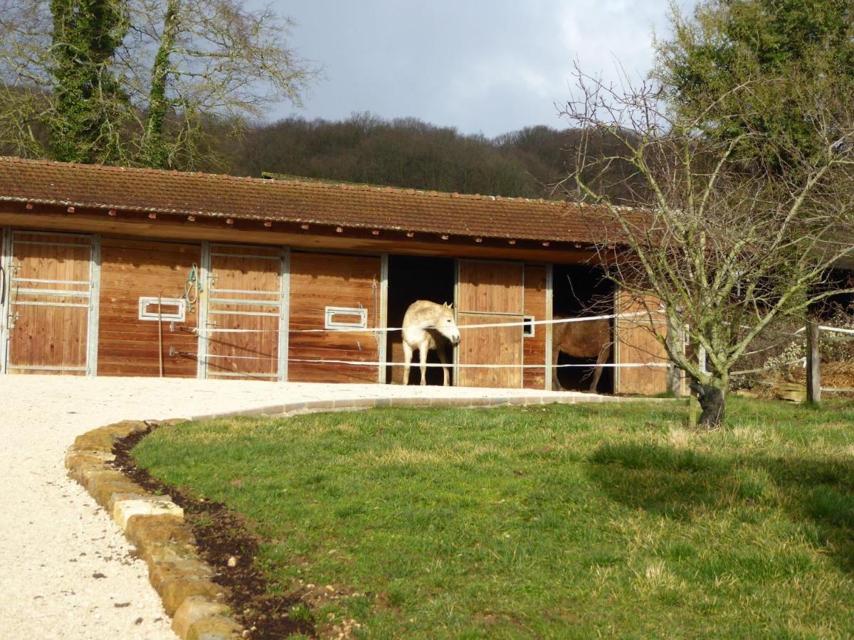 Burgundian Farmhouse In Talon With Fireplace Exterior foto