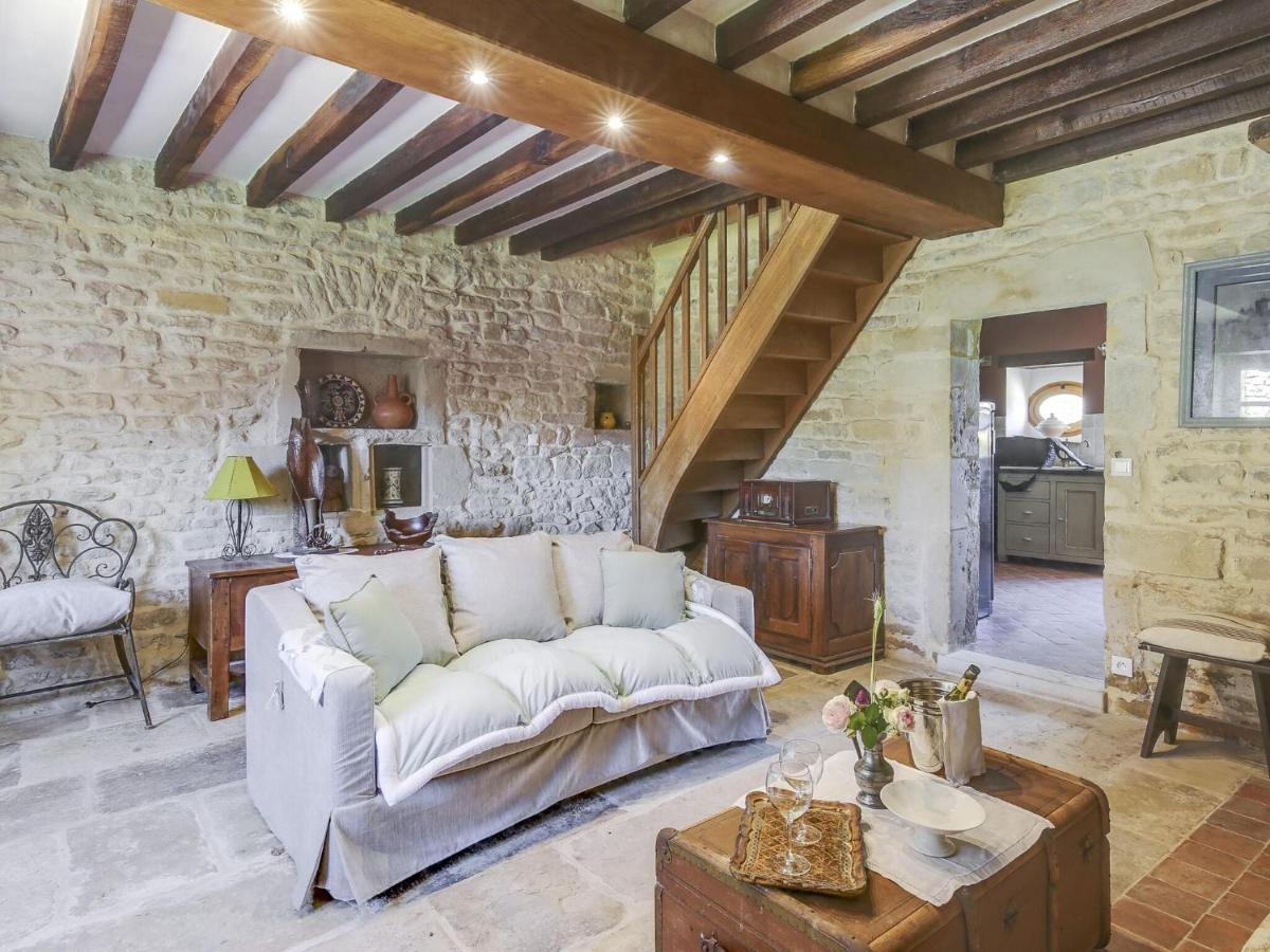 Burgundian Farmhouse In Talon With Fireplace Exterior foto