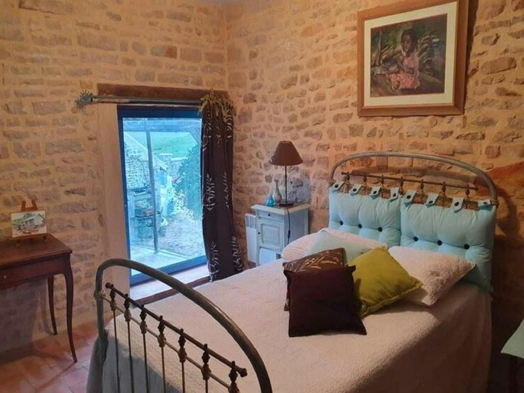 Burgundian Farmhouse In Talon With Fireplace Exterior foto